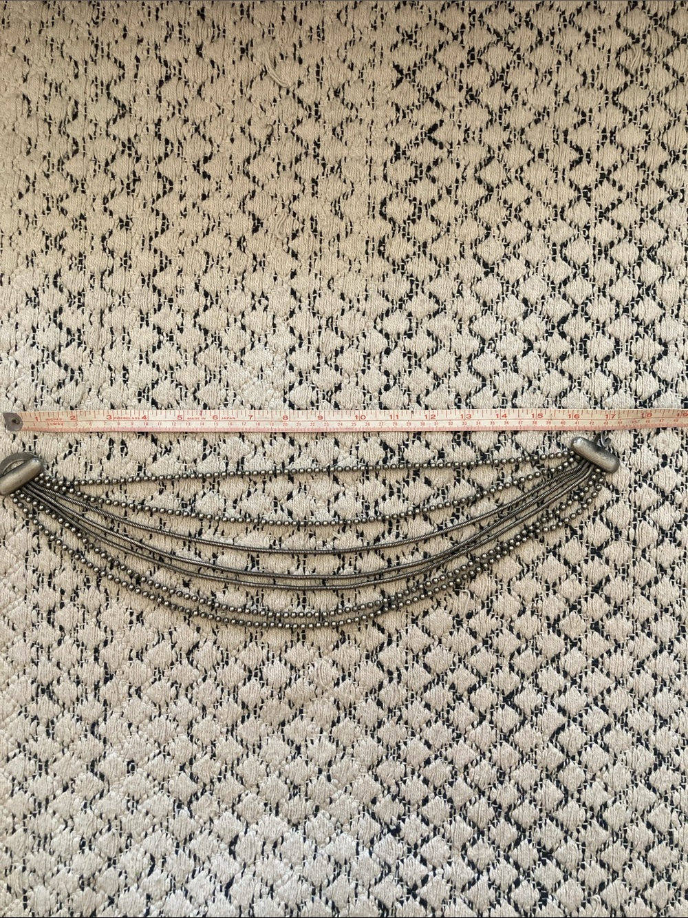Necklace 7 strand Ball and Snake